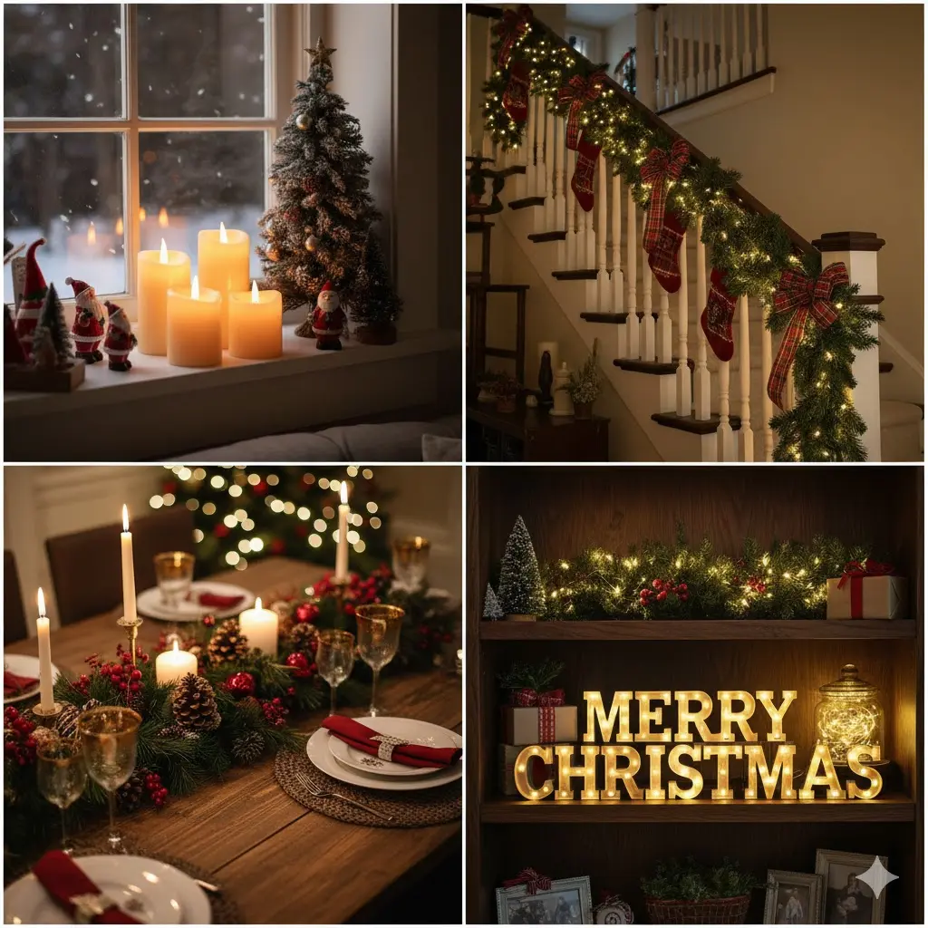 decoración navideña: iluminacion de navidad