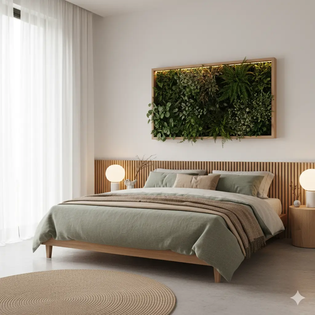 Cómo hacer un jardín vertical interior en casa 10 Jardin vertical interior casa