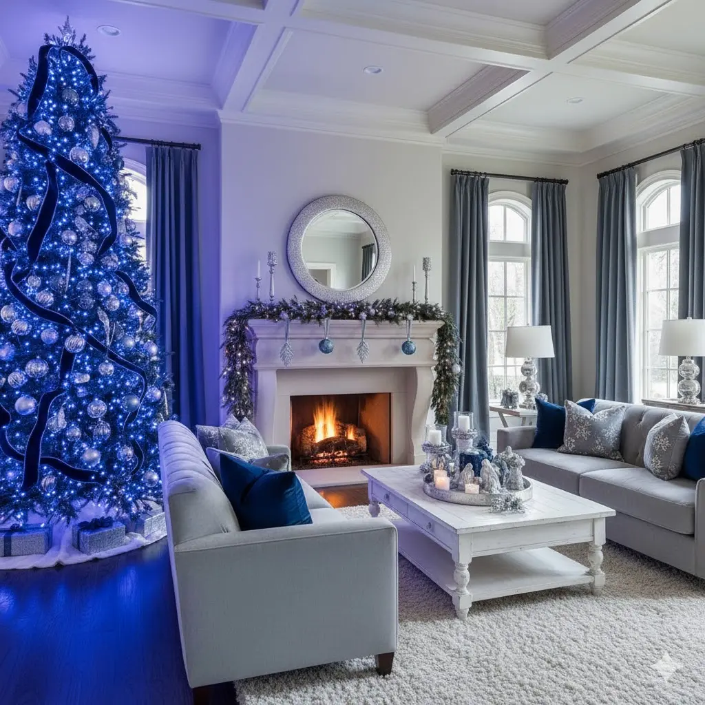 decoracion navidad salon