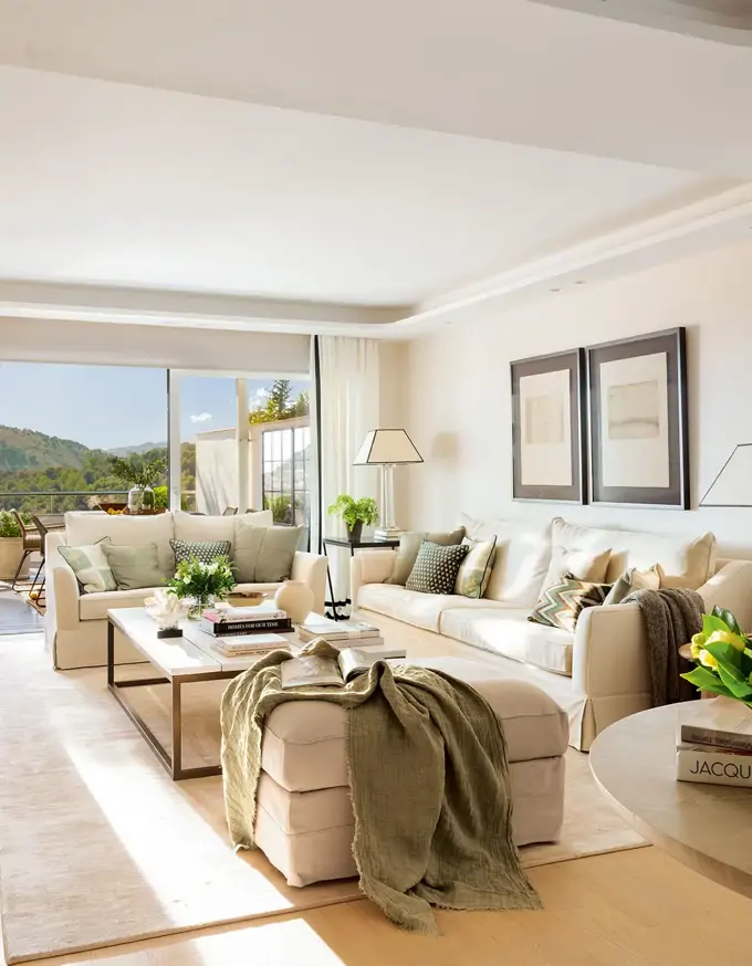 Ideas para decorar la pared del sofá 5