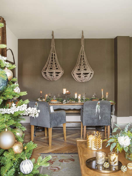 el papel pintado es el elemento clave en la decoración de un apartamento pequeño