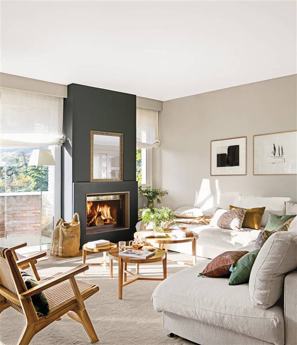 Salones estilosos y con un toque de color 4 Salones estilosos y con un toque de color 3