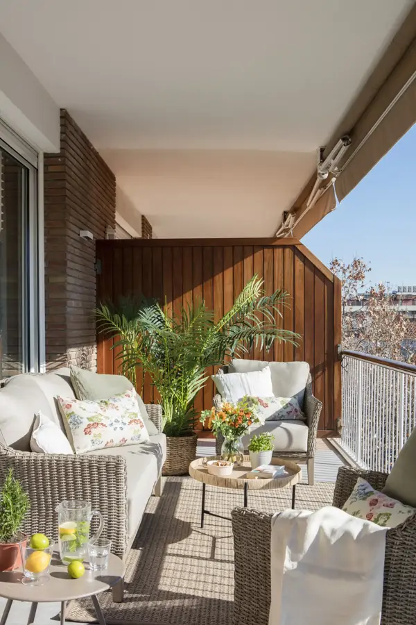Ideas para decorar una terraza estrecha 6 Ideas para decorar una terraza estrecha 5