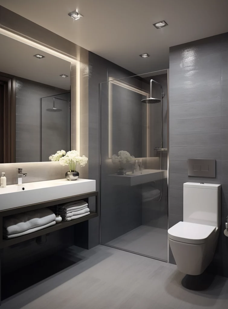 decoración baños pequeños modernos