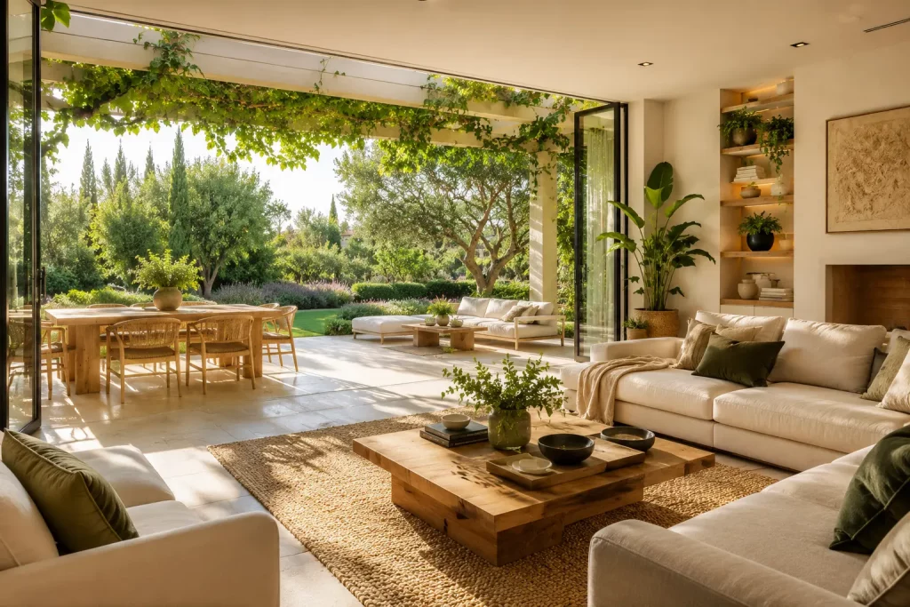 decoracion del jardin con plantas