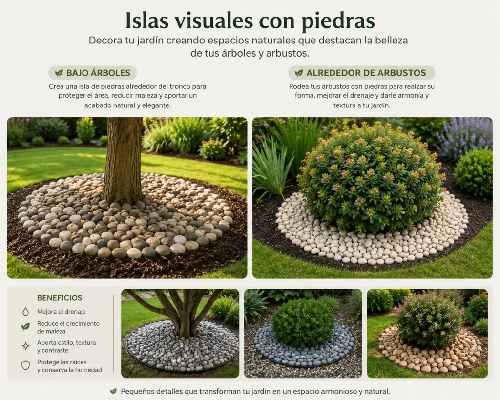 Ideas para decorar tu jardín este verano 2026 2 piedras para decorar el jardin