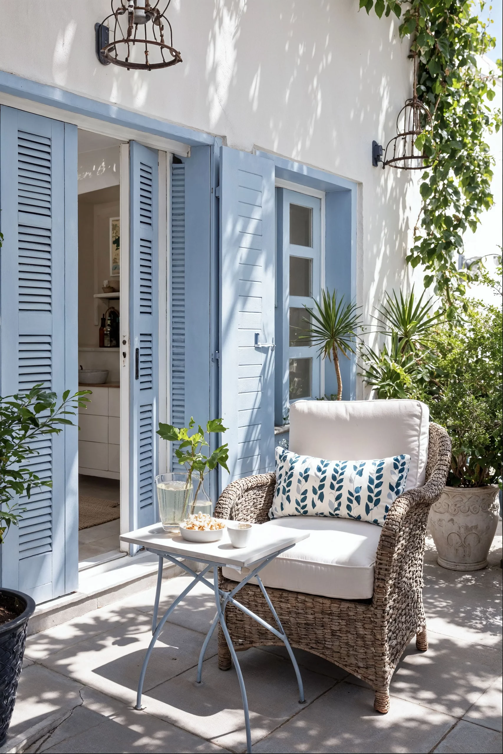 Ideas de decoración de porches exteriores 1