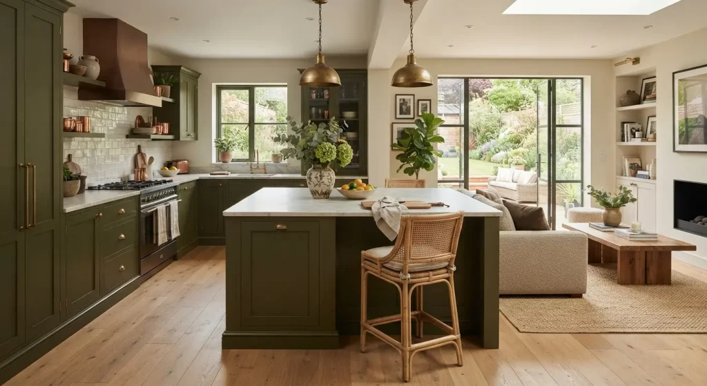 Ideas para cocinas abiertas al salón modernas 2 cocina abierta con isla en Vivarea