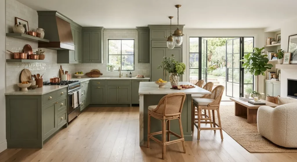 Ideas para cocinas abiertas al salón modernas 3 cocina abierta en formad e U