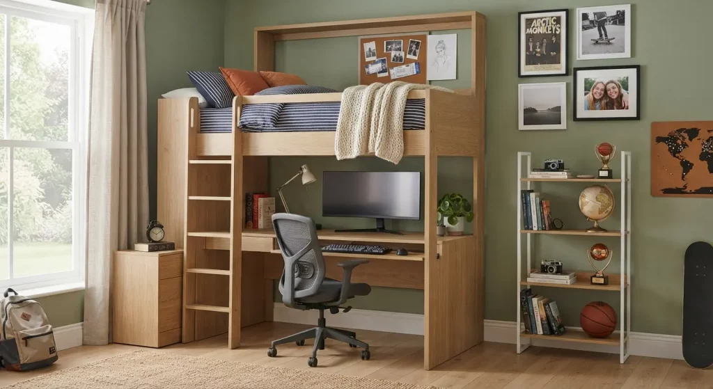 Como decorar un dormitorio juvenil 6 muebles a medida para habitaciones juveniles con escritorio incorporado
