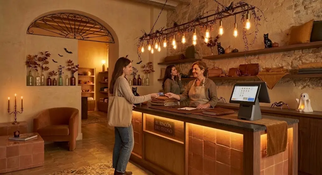 Cómo decorar tu tienda para Halloween 3 como decorar una tienda para Halloween